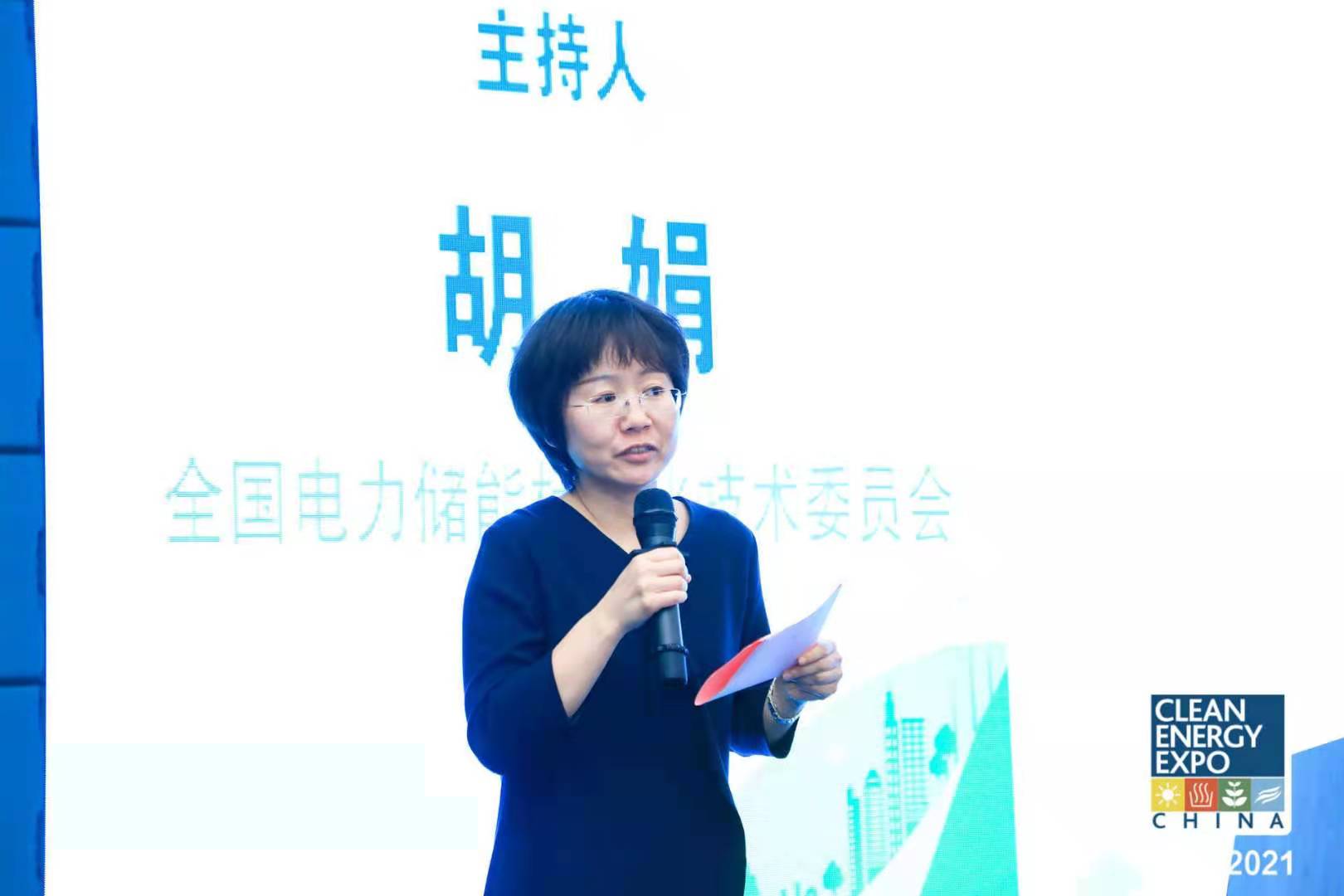 全国电力储能标准化技术委员会副秘书长胡娟